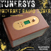Vintage Wooden Bluetooth Speaker with Internet Radio