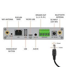 Cargar imagen en el visor de la galería, WiFi & Bluetooth 5.0 Mini Stereo Amplifier, 2 Channel Class D Wireless Amplifier , Home Amplifier for Speakers with spotify,airplay,Multiroom/multizone Digital Audio Speaker Amp-Arylic A30+