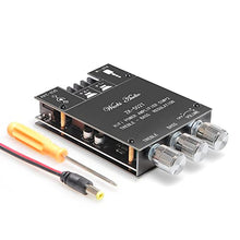 Load image into Gallery viewer, Bluetooth Amplifier Board with Treble and Bass Control, TPA3116D2 50W x 2, DC:9-24V, Bluetooth 5.0 AMP Board for Home Passive Speakers