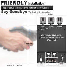 Carica l'immagine nel visualizzatore della Galleria, 100W+100W Amplifier Board with Treble and Bass Control	|  Tunersys