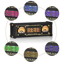 Load image into Gallery viewer, Retro Dual Analog VU Meter RGB Sound Level Indicator DB Panel Display