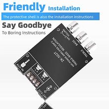 Load image into Gallery viewer, Bluetooth Amplifier Board with Treble and Bass Control, TPA3116D2 50W x 2, DC:9-24V, Bluetooth 5.0 AMP Board for Home Passive Speakers