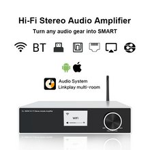 Load image into Gallery viewer, Multi-room WiFi 2.4G and 5G Airplay2 | Bluetooth 5.0 Stereo Receiver Amp 240W