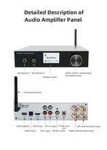 Load image into Gallery viewer, Bass Treble Microphone Volume control