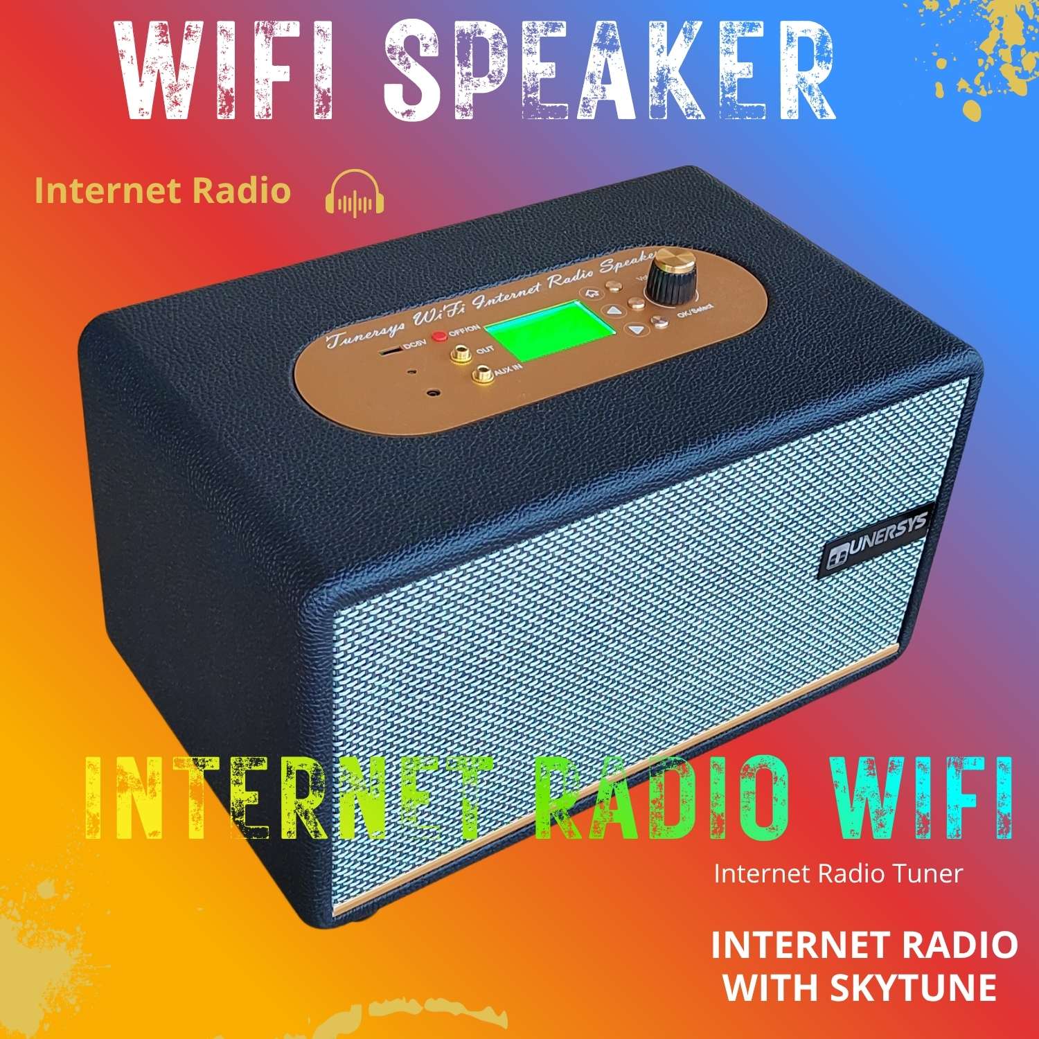 TUNERSYS WS158 Review: Vintage-Style WiFi Radio with Battery