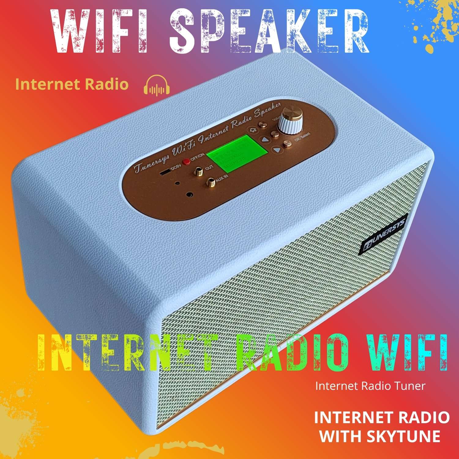 复古木质网络收音机 WS158：书房里的 HiFi 艺术品