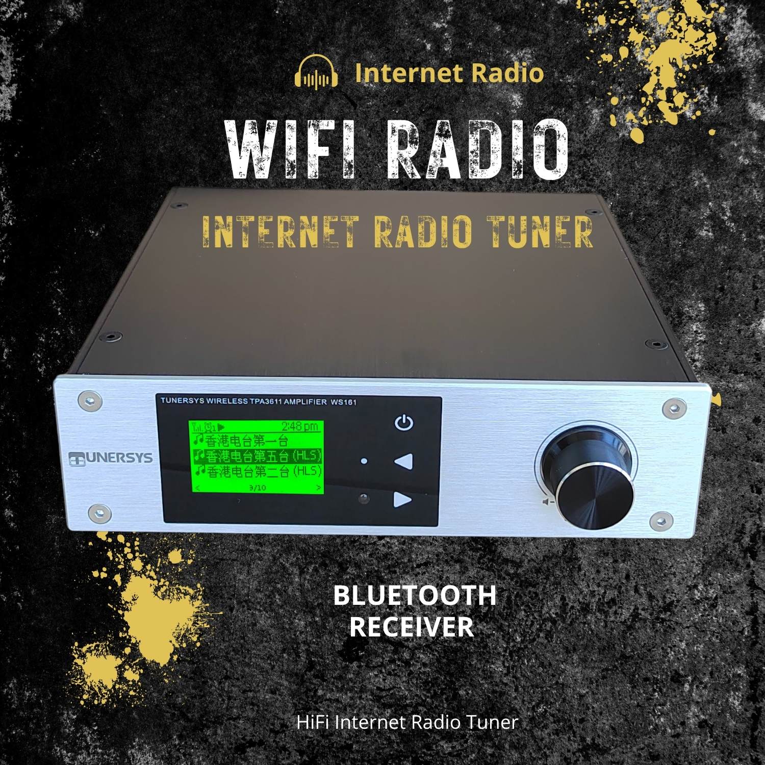 Internet Radio with Built-in Amplifier: Is the TUNERSYS WS161 Worth It?