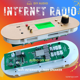 TUNERSYS WS158 DIY Audio KIT Internet Radio + Bluetooth Streamer board