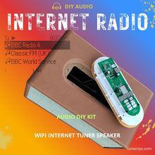 Load image into Gallery viewer, TUNERSYS WS158 DIY Audio KIT Internet Radio + Bluetooth Streamer board