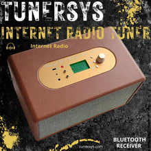 Load image into Gallery viewer, TUNERSYS Internet Radio Speaker WiFi Stereo Bluetooth Speakers