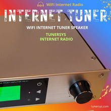 Load image into Gallery viewer, TUNERSYS WS161 – Stereo Internet Radio Receiver with Built-in Amplifier &amp; Wireless Streaming