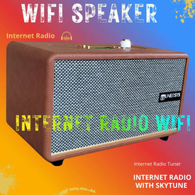 TUNERSYS Internet Radio Speaker WiFi Stereo Bluetooth Receiver