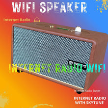 Load image into Gallery viewer, TUNERSYS Internet Radio Speaker WiFi Stereo Bluetooth Receiver