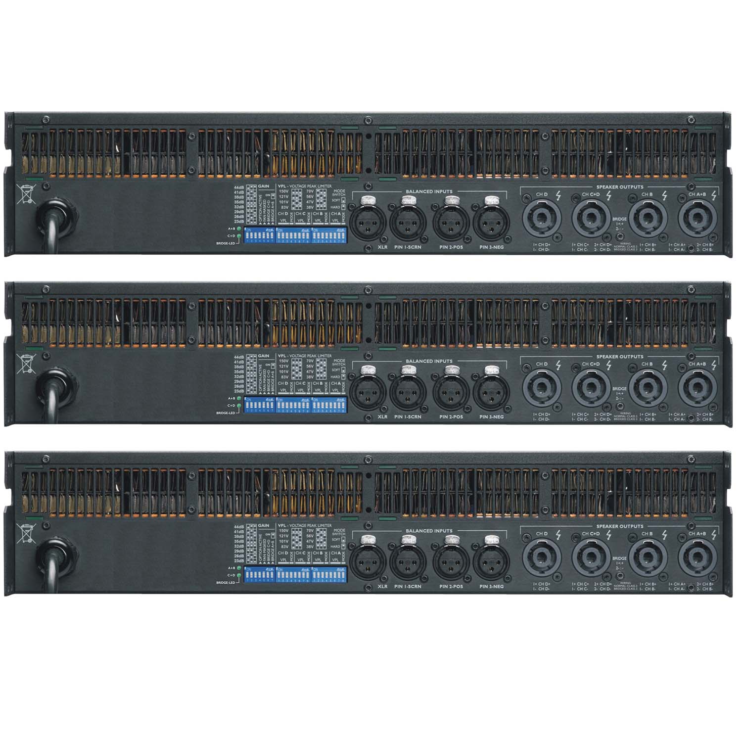 Load image into Gallery viewer, Pro Audio 8000W High Power FP 4-Channel ...