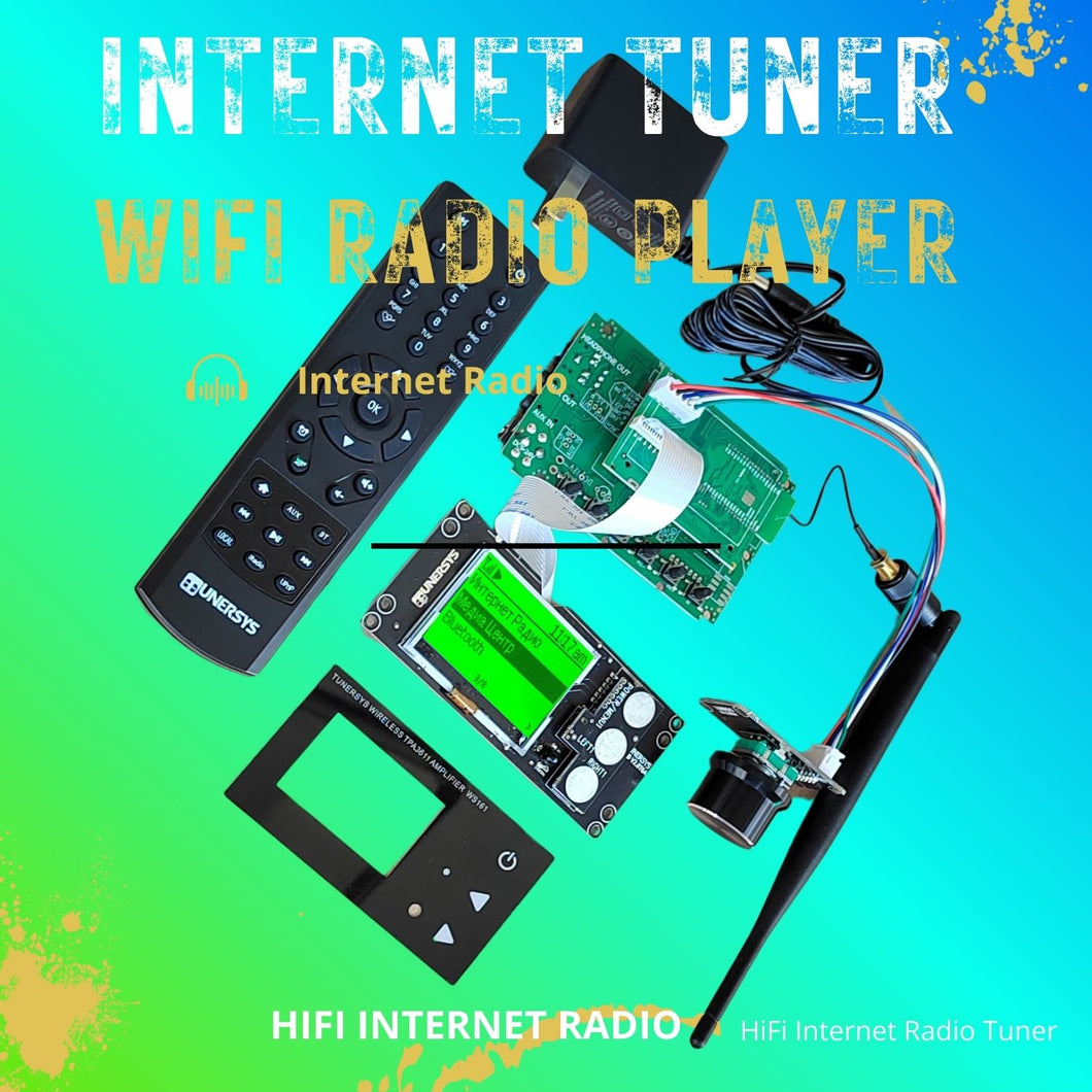 Internet Radio DIY Kit WiFi Internet Tuner Module Hi-Fi Player Board
