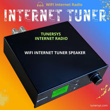 Load image into Gallery viewer, TUNERSYS WS161 – Stereo Internet Radio Receiver with Built-in Amplifier &amp; Wireless Streaming