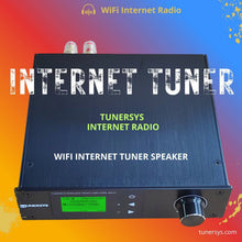 Load image into Gallery viewer, TUNERSYS WS161 – Stereo Internet Radio Receiver with Built-in Amplifier &amp; Wireless Streaming
