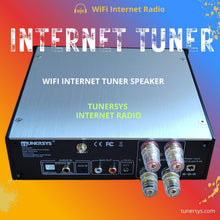 Load image into Gallery viewer, TUNERSYS WS161 – Stereo Internet Radio Receiver with Built-in Amplifier &amp; Wireless Streaming