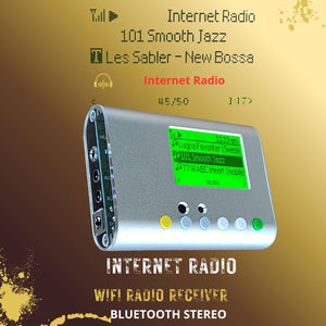 HiFi Tuner Radio Internet WiFi Player Bluetooth Stereo