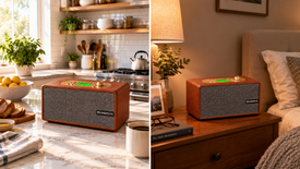 TUNERSYS WS158 – Vintage Wooden Bluetooth Speaker Amplifier with Internet Radio Skytune