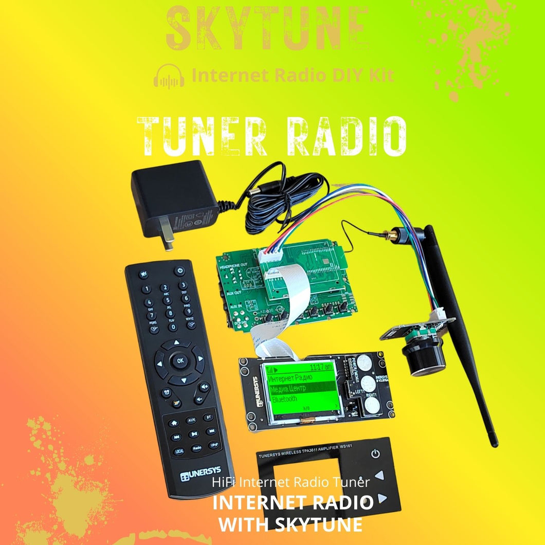 Radio DIY Kit WiFi Internet Tuner Hi-Fi Stereo Receiver Player Board