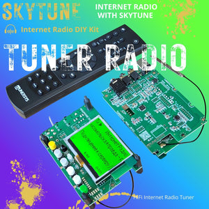 DIY Kit Tuner Internet Radio WiFi Radio Internet Module Hi-Fi Board