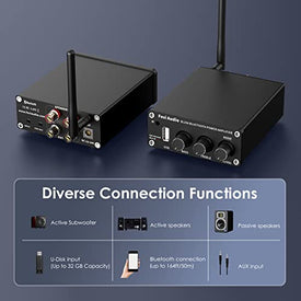 Audio BL20A 200W Bluetooth 5.0 Home Audio Stereo Amplifier	| Tunersys