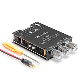 高音と低音のコントロールを備えたBluetoothアンプボード、TPA3116D2 50W x 2、DC：9-24V、ホームパッシブスピーカー用のBluetooth 5.0 AMPボード