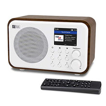 Load image into Gallery viewer, WiFi Internet Radios WR-336N Portable Digital Radio with Rechargeable Battery Bluetooth Receiver with 2.4” Color Display, 4 Preset Buttons, Support UPnP &amp; DLNA-White