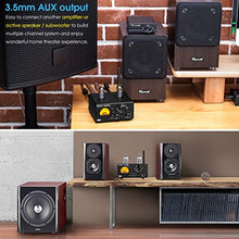 Load image into Gallery viewer, Douk Audio ST-01 200W Bluetooth Amplifier, 2 Channel Vacuum Tube Power Amp with USB DAC/Coaxial Optical Inputs/VU Meter/Treble Bass Control for Home Theater/Stereo Speakers [Upgrade]