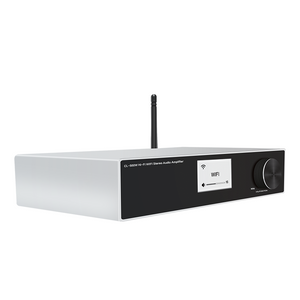 Multi-room WiFi 2.4G e 5G Airplay2 | Amp receptor estéreo Bluetooth 5.0 240W