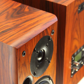 TUNERSYS Active Bluetooth Bookshelf Speaker | Wireless Monitor Speaker