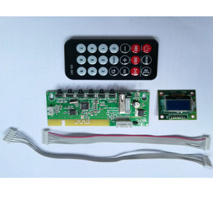Equipamento de gravador de áudio DIY Bluetooth USB MP3 Player de pesquisa de pasta com LCD e controle remoto TB2561RL