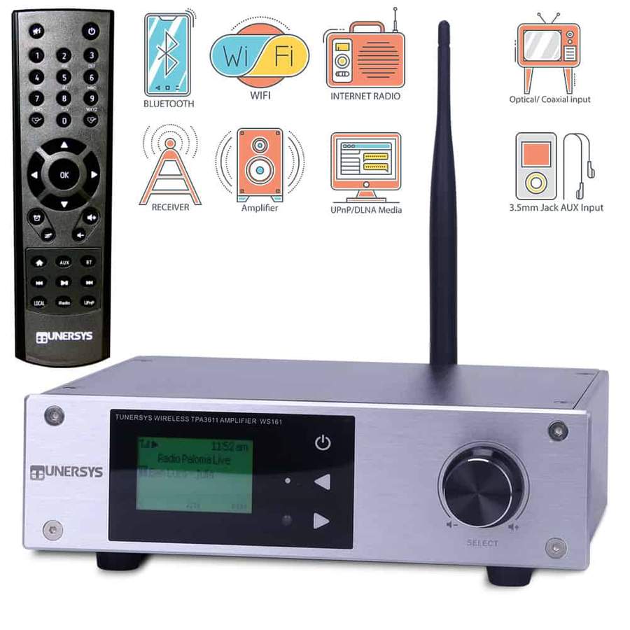 Internet Radio Tuner Audio Wireless Stereo Receiver – TUNERSYS